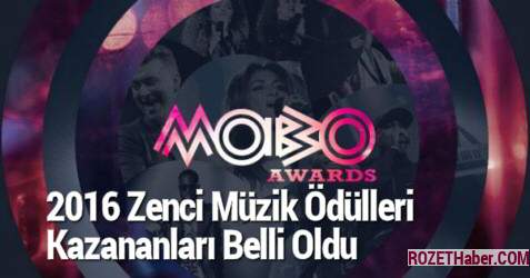2016 MOBO Awards Zenci Müzik Ödülleri Kazananları Belli Oldu