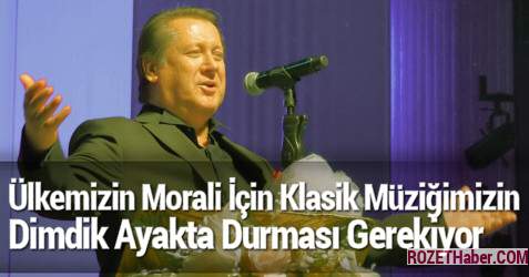 Ahmet Özhan: Ülkemizin Morali İçin Klasik Müziğimizin Ayakta Durması Gerekiyor Ahmet Özhan: Ülkemizin Morali İçin Klasik Müziğimizin Ayakta Durması Gerekiyor