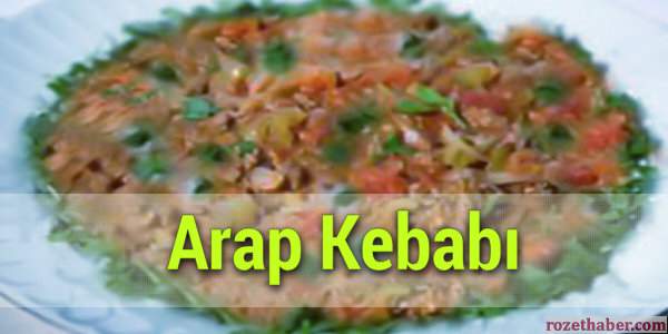 Arap Kebabı Hazırlama
