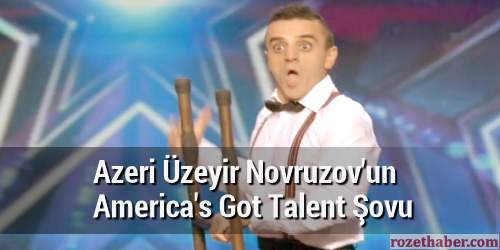 Azeri Üzeyir Novruzov un Americas Got Talent Şovu
