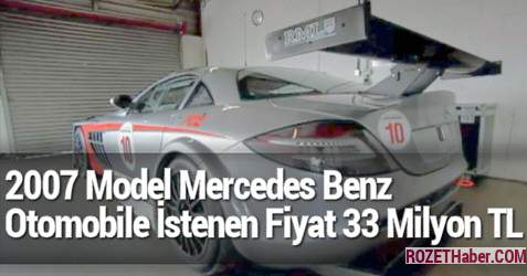 2007 Model Mercedes Benz Otomobile İstenen Fiyat 33 Milyon TL
