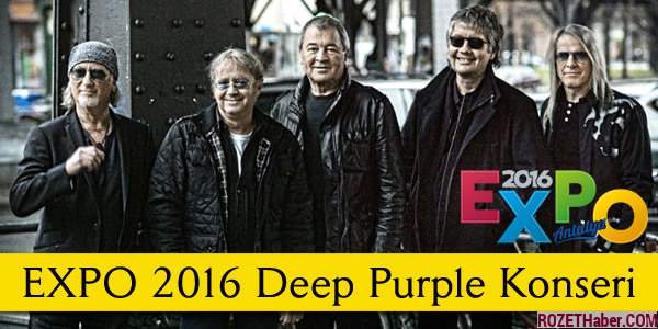2016 Türkiye Antalya Deep Purple Konseri Ne Zaman Bilet Fiyatları