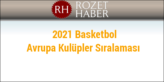 2021 Basketbol Avrupa Kulüpler Sıralaması
