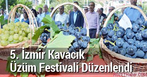 5. İzmir Kavacık Üzüm Festivali Düzenlendi
