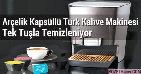 Arçelik Kapsüllü Türk Kahvesi Makinesi Altın Ödülü Kazandı