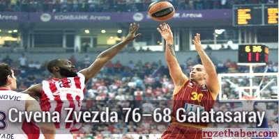 Euroleague Galatasaray Zayıf Rakibi KK Crvena zvezda Takımına Kaybetti Euroleague Galatasaray Zayıf Rakibi KK Crvena zvezda Takımına Kaybetti