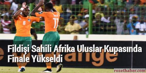 Fildişi Sahili Afrika Uluslar Kupasında Finale Yükseldi Fildişi Sahili Afrika Uluslar Kupasında Finale Yükseldi