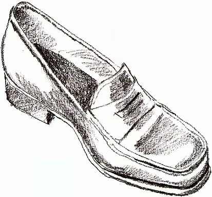 karakalem ayakkabı