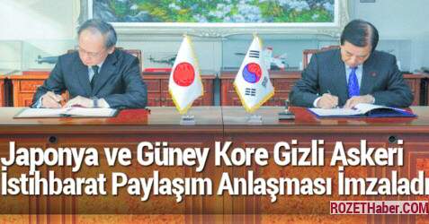 Japonya ve Güney Kore Gizli Askeri İstihbarat Paylaşım Anlaşması İmzaladı