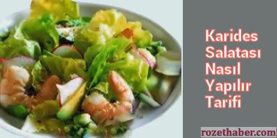 Karides Salatası Nasıl Yapılır Tarifi