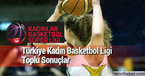 Türkiye Kadınlar Basketbol Ligi 25. Hafta Toplu Sonuçları Türkiye Kadınlar Basketbol Ligi 25. Hafta Toplu Sonuçları