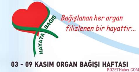 Türkiye Organ Bağışı Haftası Organ Bağışı Bekleyen İnsan Sayısı