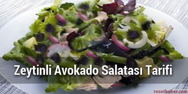Zeytinli Avokado Salatası Tarifi