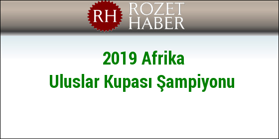 2019 Afrika Uluslar Kupası Şampiyonu 2019 Afrika Uluslar Kupası Şampiyonu