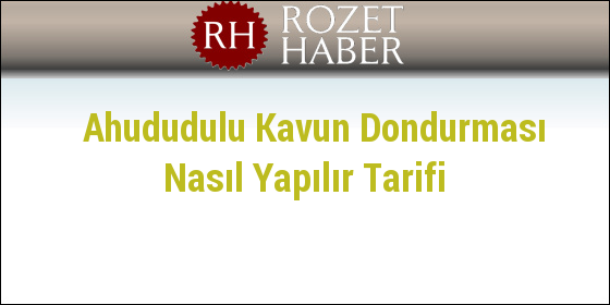 Ahududulu Kavun Dondurması Nasıl Yapılır Tarifi Ahududulu Kavun Dondurması Nasıl Yapılır Tarifi